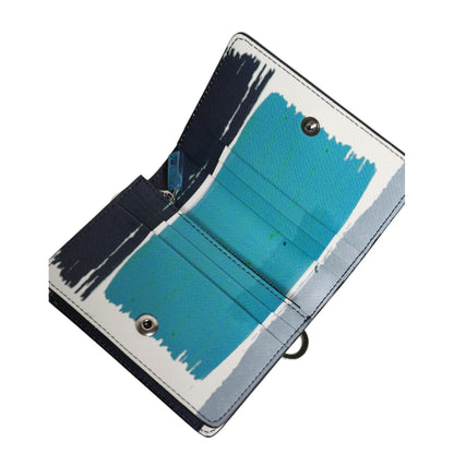 Dolce & Gabbana Multicolor Leather DG Logo Bifold Card Holder Wallet