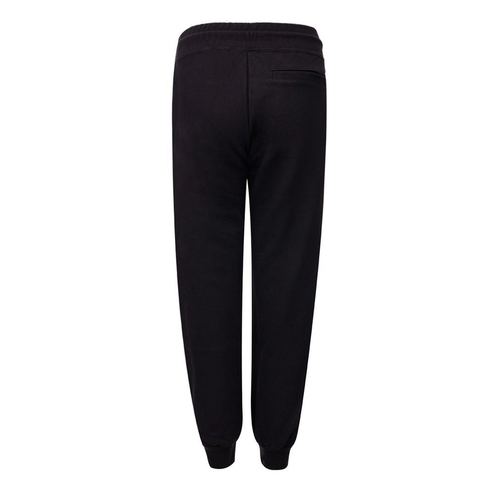 GCDS Black Cotton Joggers (Workout Pants) GCDS