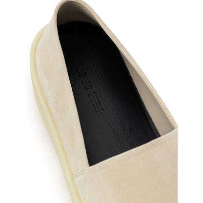 Fear Of God Beige Leather Slip-On Loafer Fear Of God