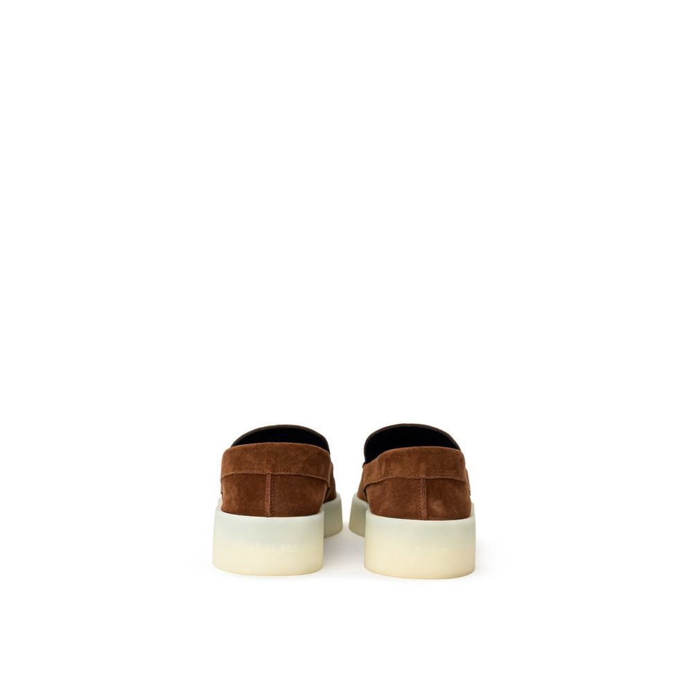 Fear Of God Brown Leather Slip-On Loafer Fear Of God