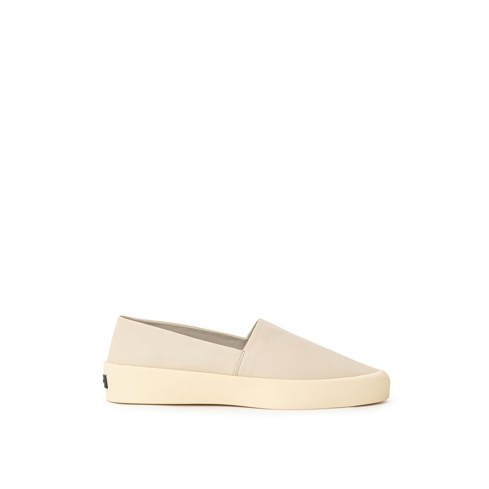 Fear Of God Beige Leather Slip-On Loafer Fear Of God