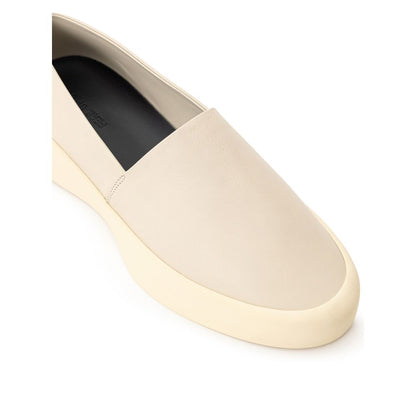 Fear Of God Beige Leather Slip-On Loafer Fear Of God