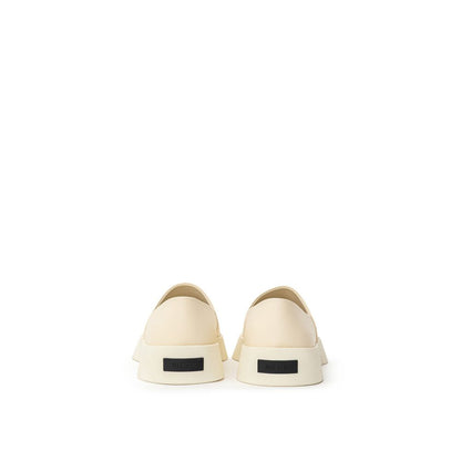 Fear Of God Beige Leather Slip-On Loafer Fear Of God
