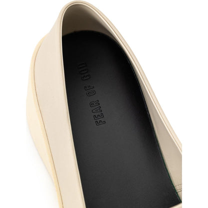 Fear Of God Beige Leather Slip-On Loafer Fear Of God
