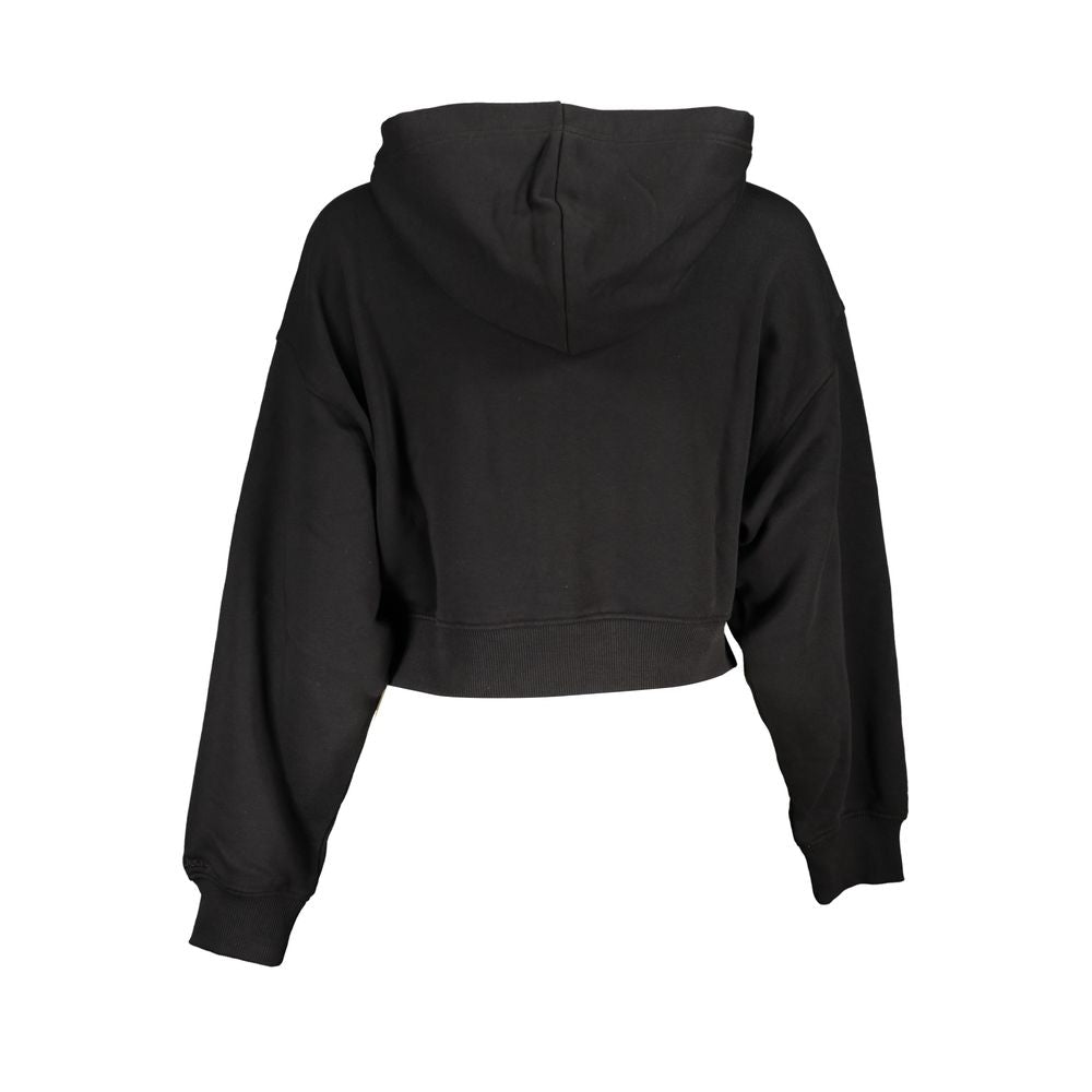 Calvin Klein Black Cotton Sweatshirt Calvin Klein