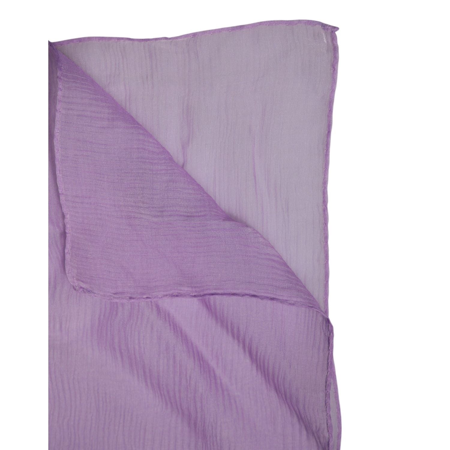 Dolce & Gabbana Purple Silk Rectangle Wrap Shawl Scarf