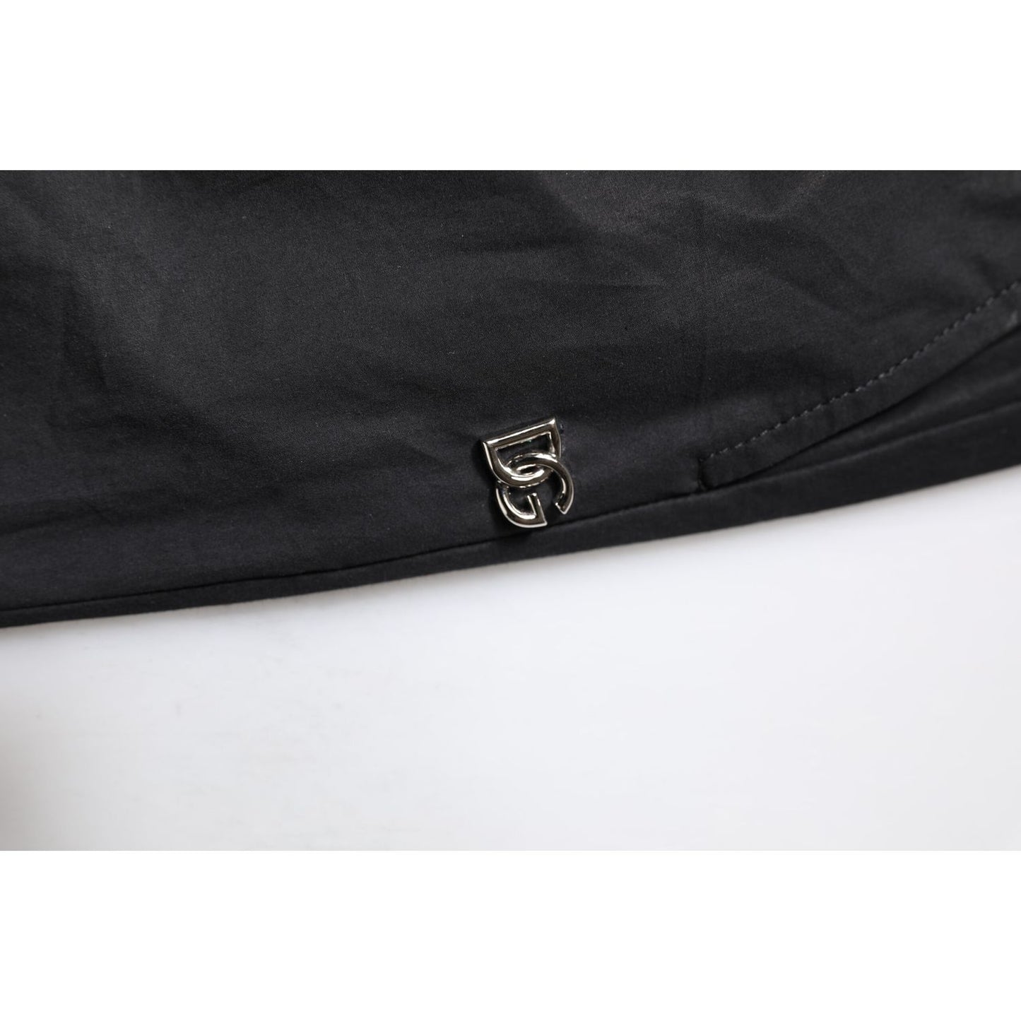 Dolce & Gabbana Black Cotton TAORMINA Formal 2 Piece Suit