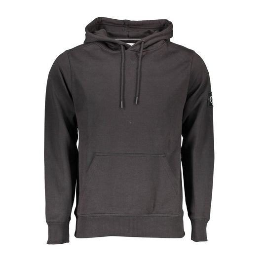 Calvin Klein Black Cotton Men Sweatshirt1728,67403481248,Black,Calvin Klein,Clothing,Men,New with tags,Sweaters - Clothing,Sweatshirts - Sweaters - Clothing,XL