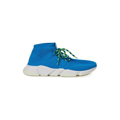Balenciaga Blue Cotton Athletic Sneakers Balenciaga