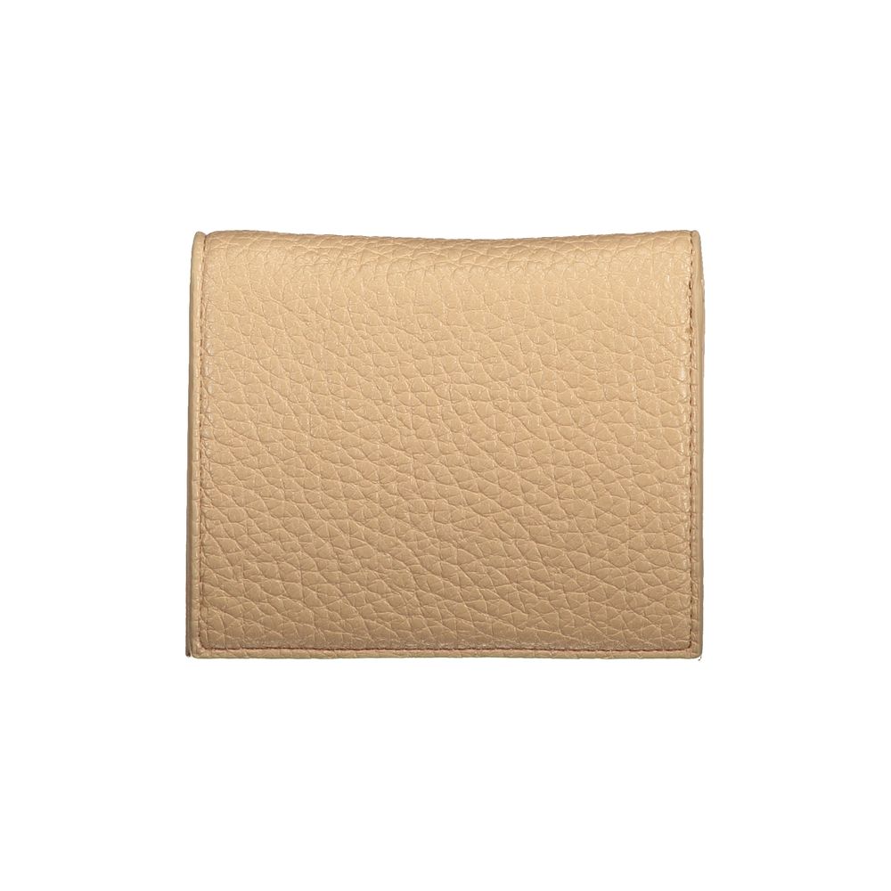 Mario Valentino Beige Polyurethane Women Wallet