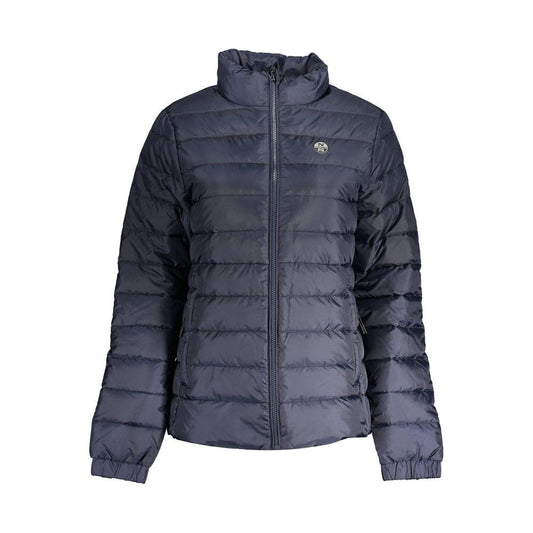 North Sails Blue Polyester Women Jacket