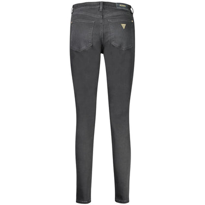 Guess Jeans Nero Cotton Women's Skinny Jean