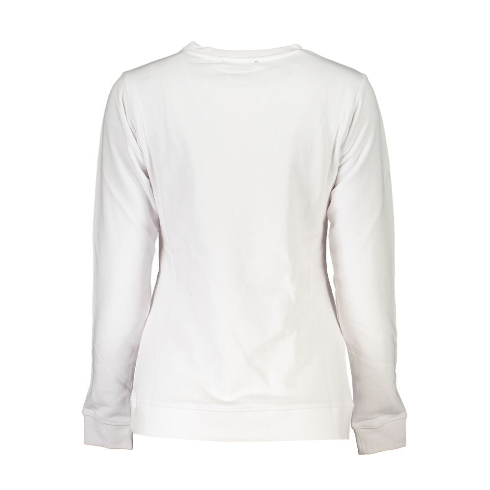 Cavalli Class White Cotton Women Sweater