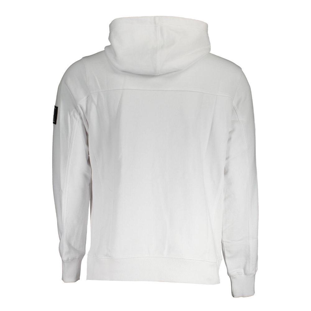 Calvin Klein Bianco Cotton Men Sweatshirt