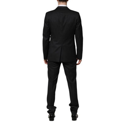 Dolce & Gabbana Dark Gray MARTINI 2 Pc Single Breasted Suit Dolce & Gabbana