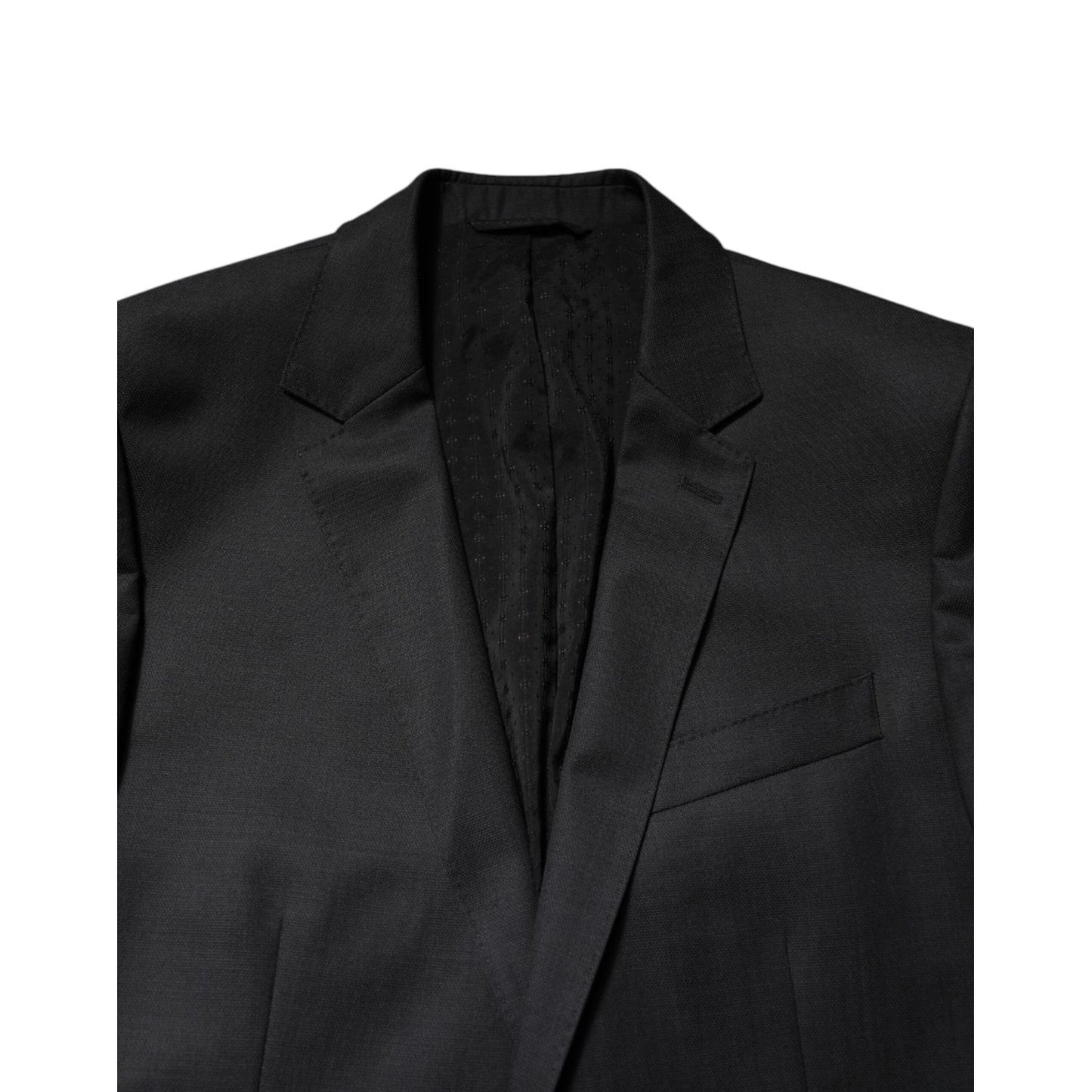 Dolce & Gabbana Dark Gray MARTINI 2 Pc Single Breasted Suit Dolce & Gabbana