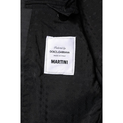 Dolce & Gabbana Dark Gray MARTINI 2 Pc Single Breasted Suit Dolce & Gabbana