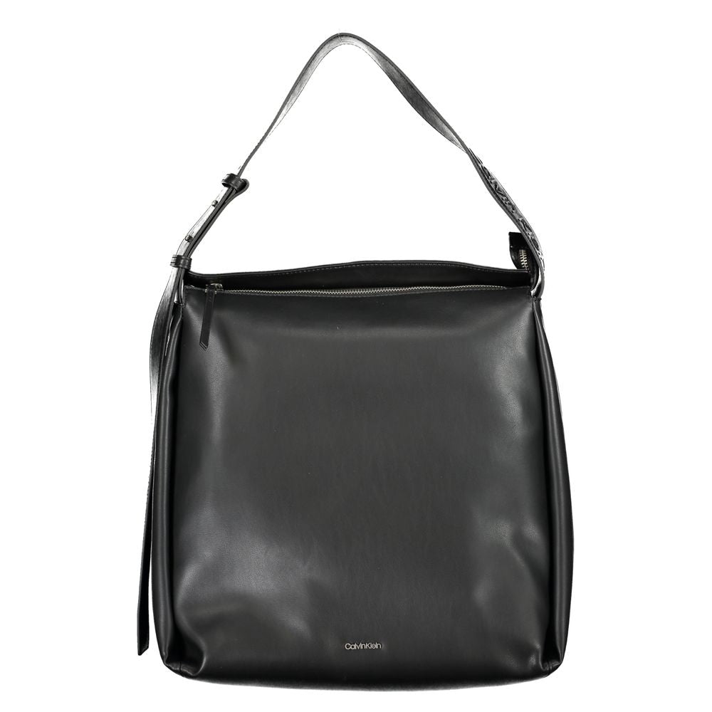 Calvin Klein Black Polyester Women Handbag