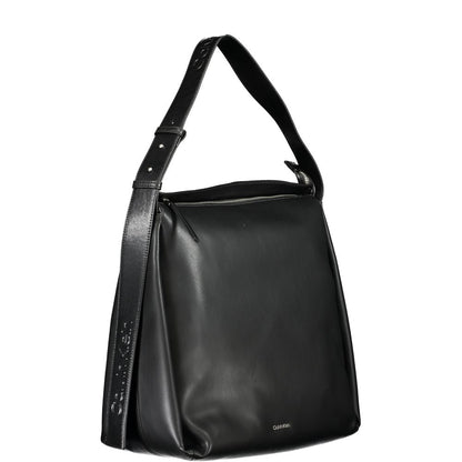 Calvin Klein Black Polyester Women Handbag