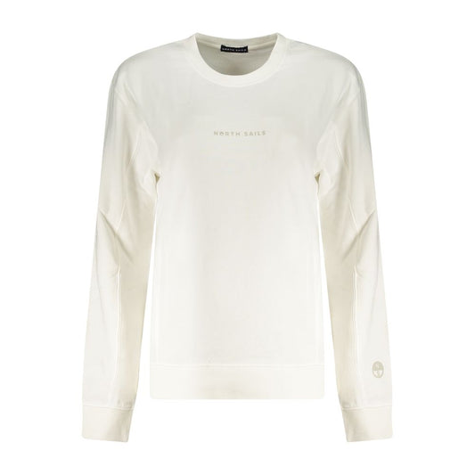 North Sails White Cotton Women Sweater