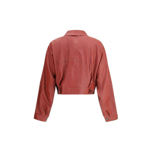 Brunello Cucinelli Leather Jacket BR-MPCKL7812C7378-IT40 | M
