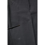 Dolce & Gabbana Black Wool Dress Slim Formal Pants PAN76480-48