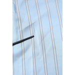 Dolce & Gabbana Light Blue MARTINI Striped Formal Dress Shirt TSH90658-38