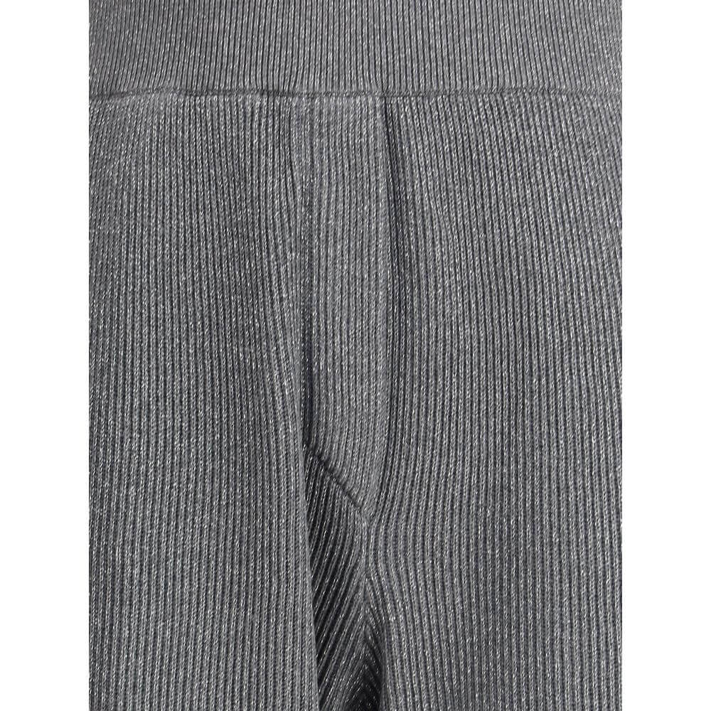 Brunello Cucinelli Gray Cotton Casual Pants