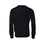 Dolce & Gabbana Black Long Sleeve CrewNeck Pullover Sweater TSH90535-56