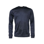 Dolce & Gabbana Dark Blue Silk Crew Neck Sweatshirt Sweater TSH90546-50