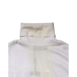 Dolce & Gabbana White Wool Turtleneck Men Sweatshirt Sweater TSH90565-48