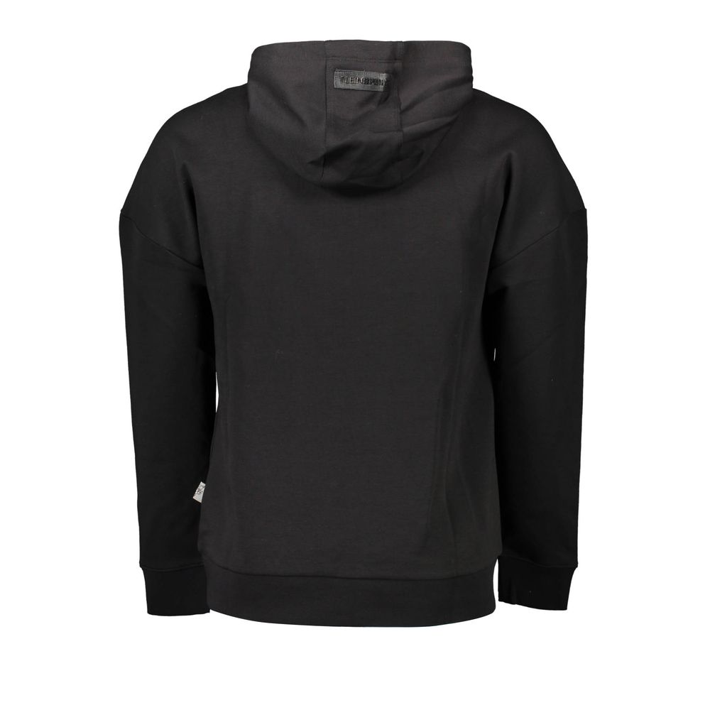 Plein Sport Black Cotton Men Sweatshirt Plein Sport