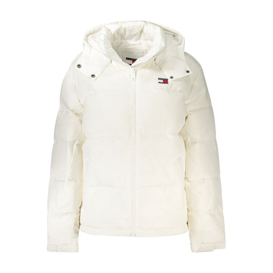 Tommy Hilfiger White Polyester Women's Jacket