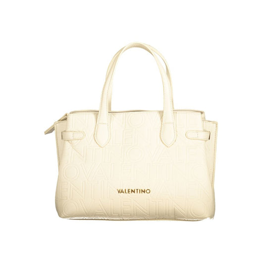 Mario Valentino Beige Polyurethane Women Handbag 1728,67403481248,Bags,Beige,Handbags - Bags,Mario Valentino,New with tags,Women