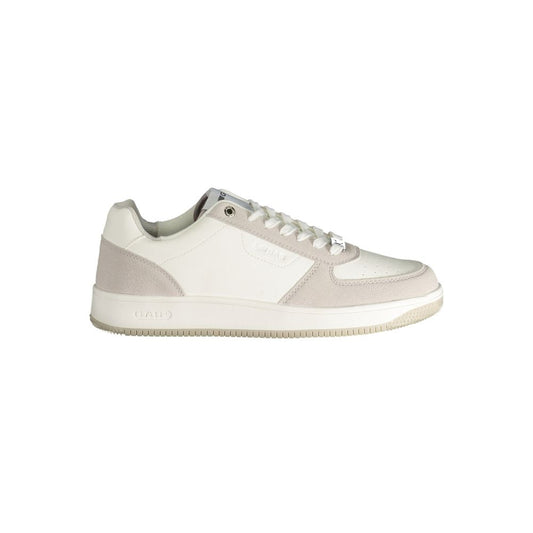 Gas White Polyester Men Sneaker 1728,67465543840,Athletic - Sneakers - Shoes,EU45/US12,Gas,Men,New with tags,Shoes,Sneakers - Shoes,White