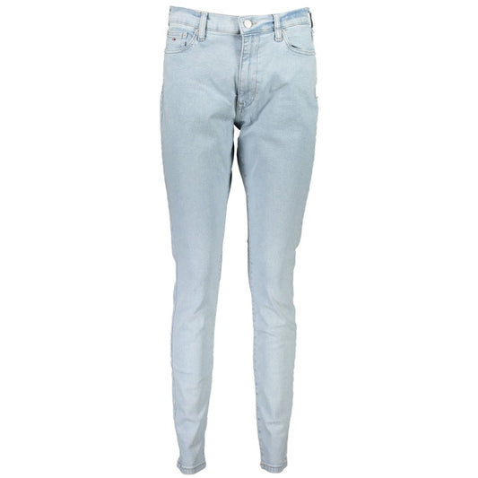 Tommy Hilfiger Azzurro Cotton Women Jeans