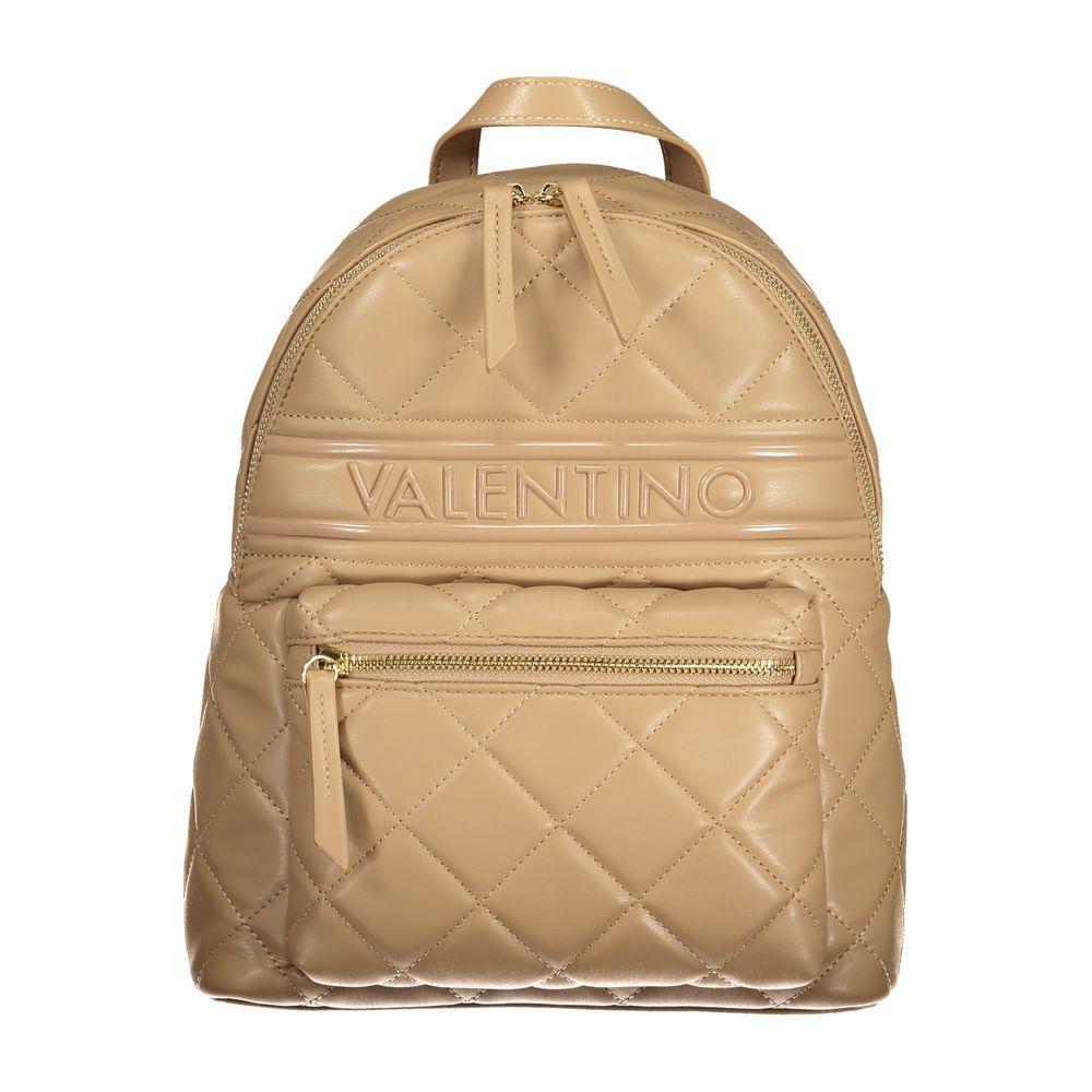 Front view with bag zipped and handles upright.