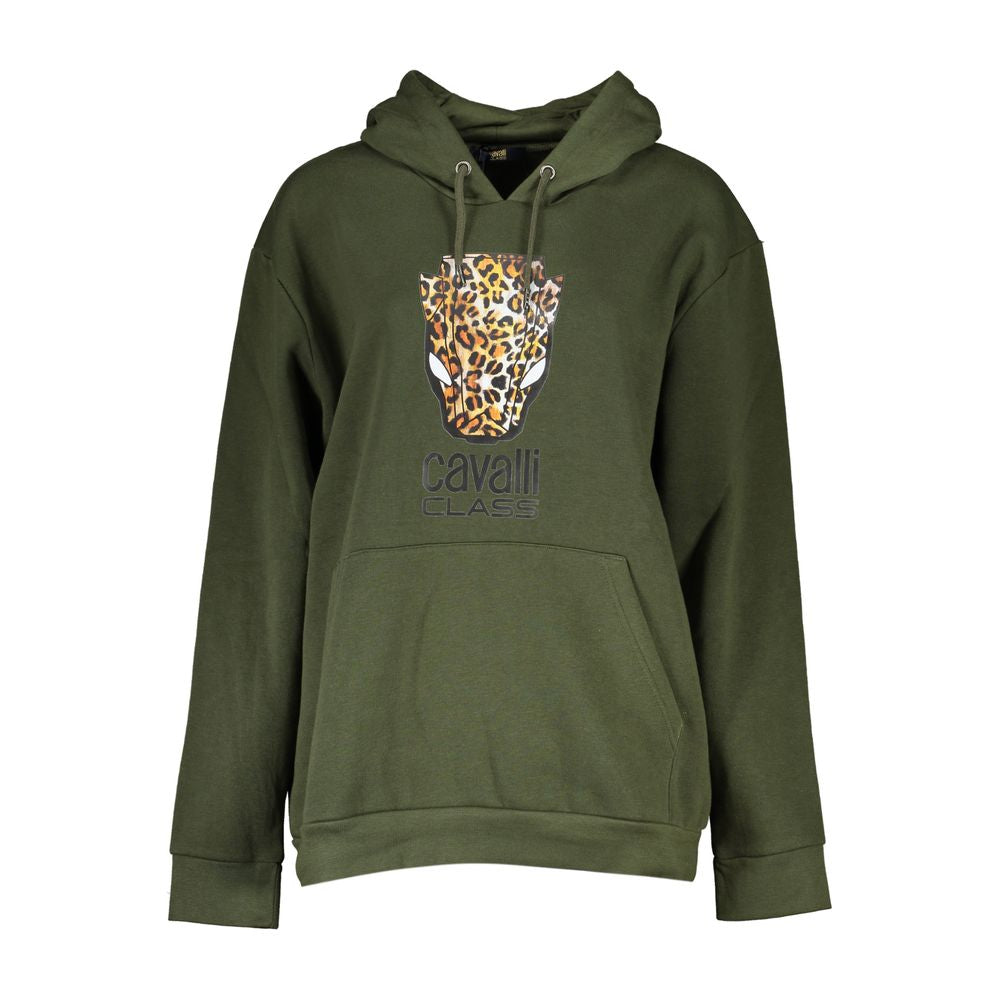 Cavalli Class Verde Polyester Women Sweatshirt