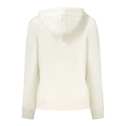 North Sails White Cotton Women's Hooded Sweatshirt