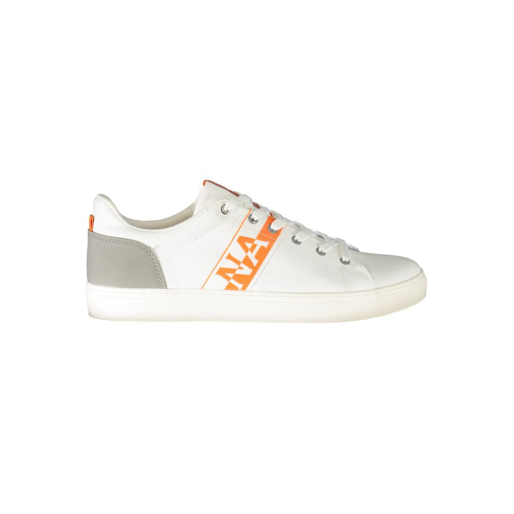 Napapijri White Polyurethane Men Sneaker