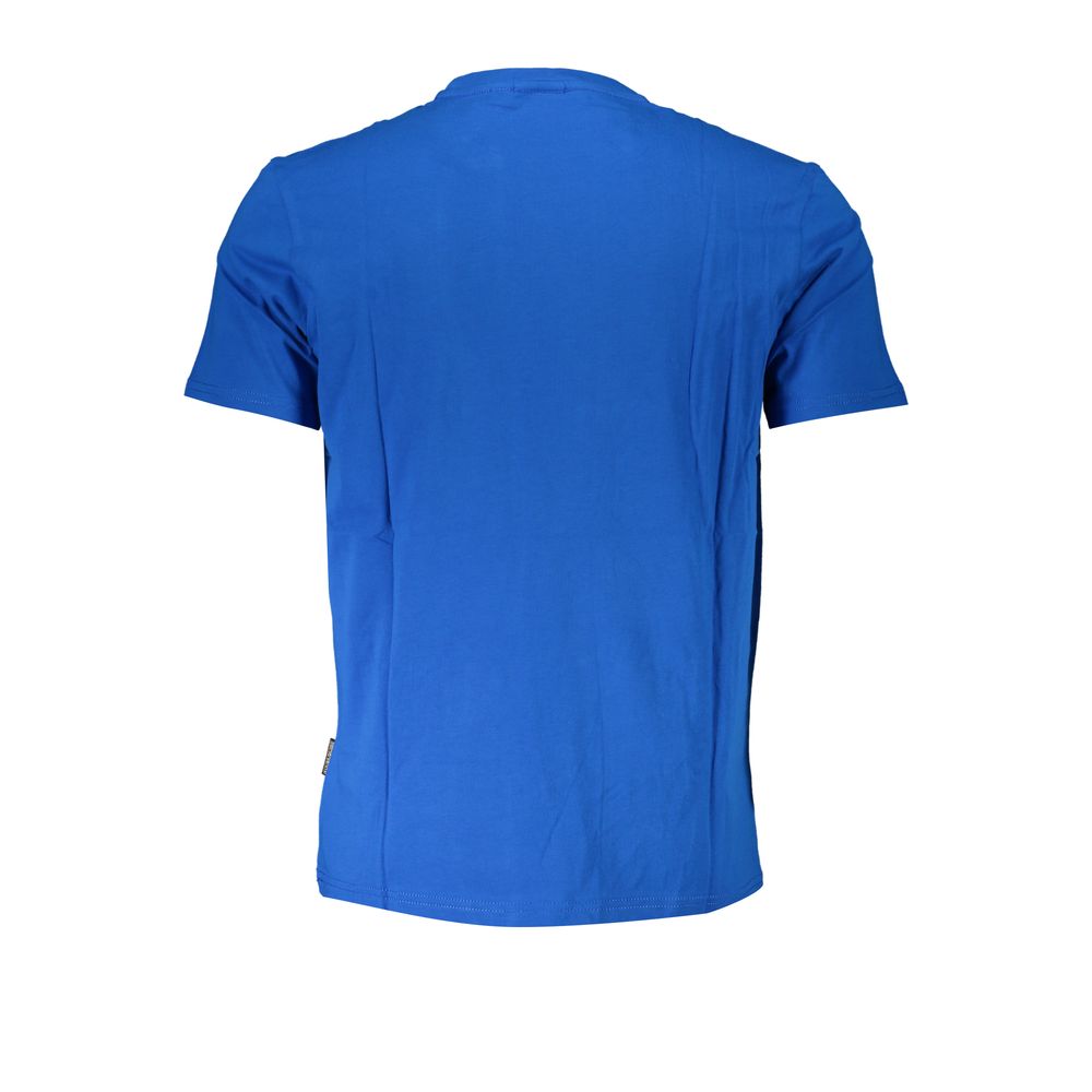 Napapijri Blu Cotton Men's T-Shirt
