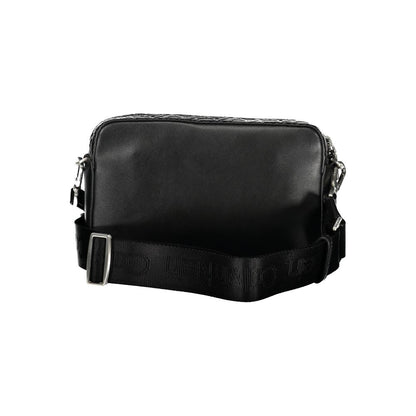 Calvin Klein Black Polyurethane Women Shoulder Bag