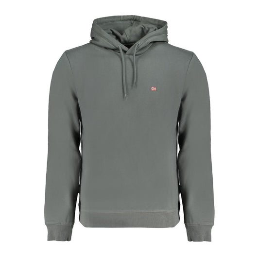 Napapijri Green Cotton Sweatshirt Napapijri