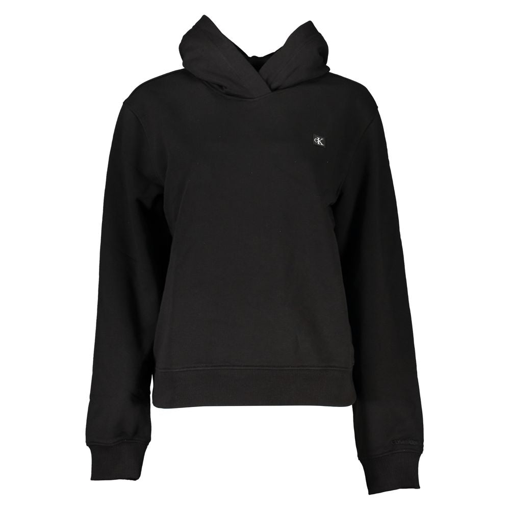 Calvin Klein Black Cotton Sweatshirt Calvin Klein