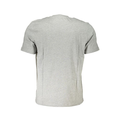 North Sails Gray Cotton Men T-Shirt