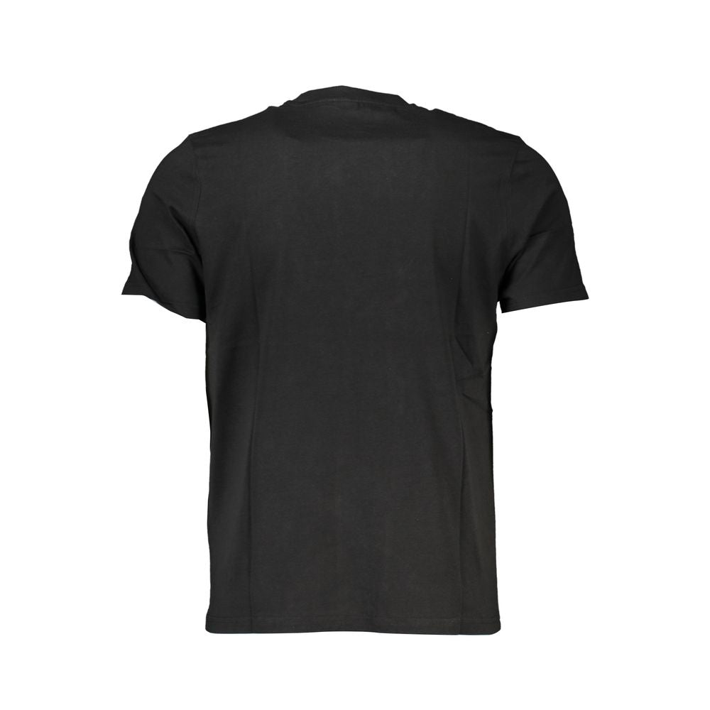 North Sails Black Cotton Men T-Shirt