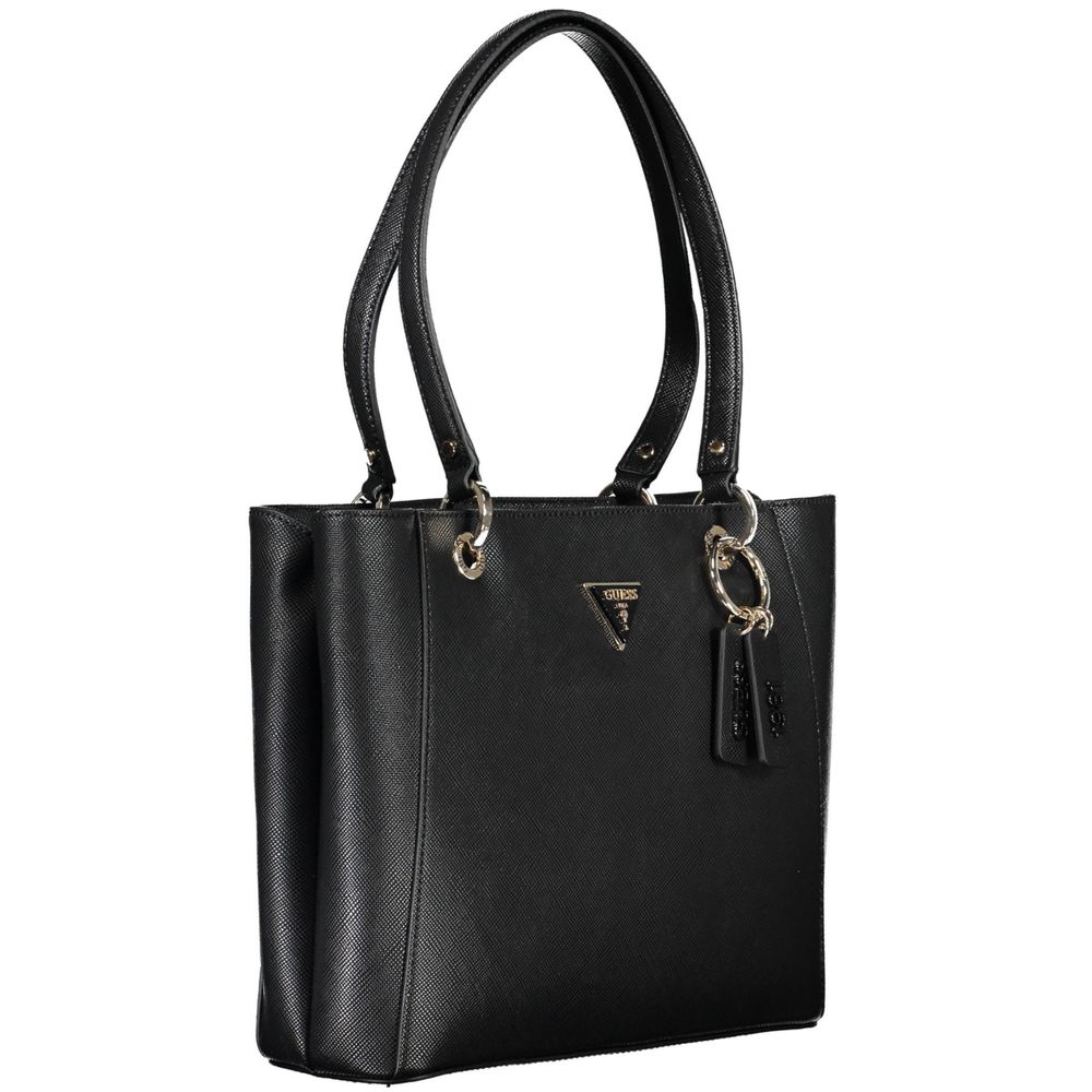 Guess Jeans Black Polyurethane Women Handbag