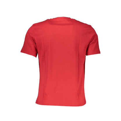 North Sails Red Cotton Men T-Shirt