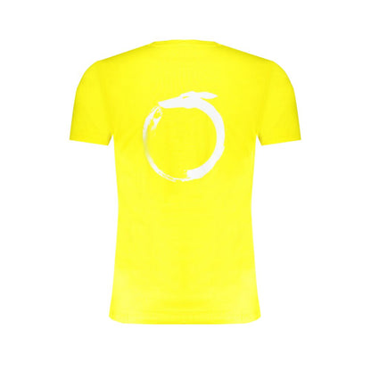 Trussardi Yellow Cotton Men's T-Shirt