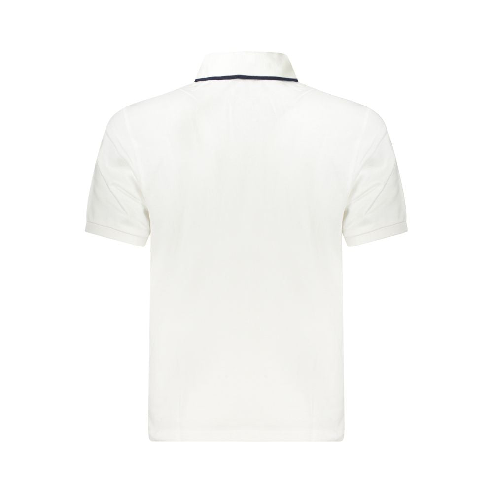 North Sails White Cotton Men Polo-Shirt